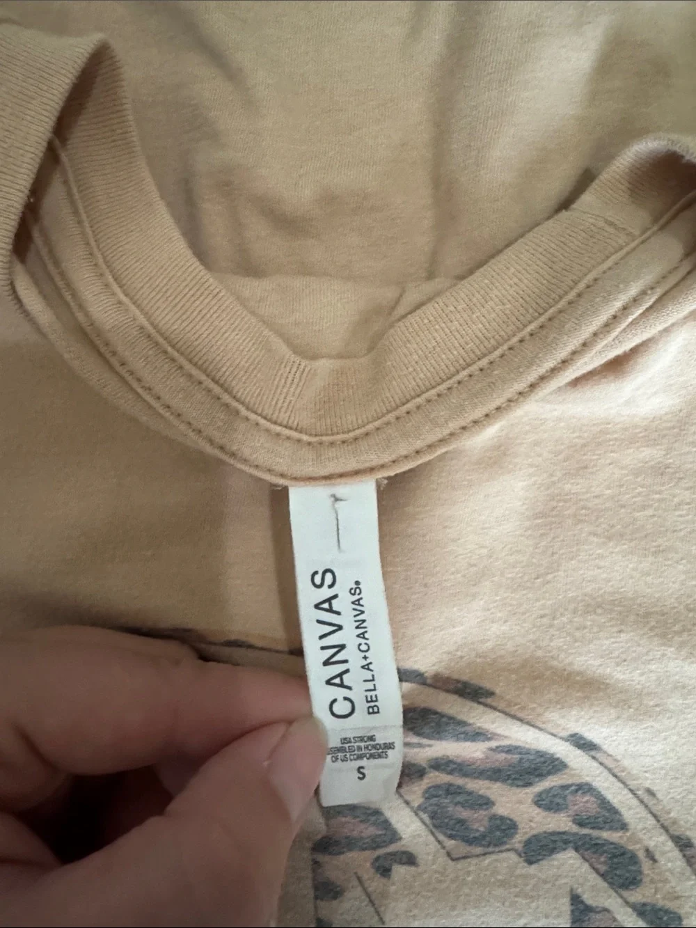 Bella Canvas Tan Busch Light Graphic Tee - Picture 2 of 3